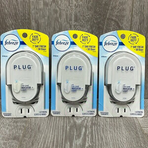 🌸 New Febreze Plug Bundle of 3 Scented Oil Warmers